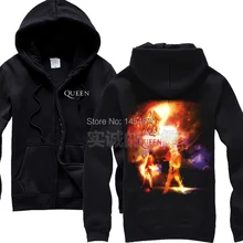 Модные 3D Queen Группа высокого качества хлопковый свитшот рок Толстовки зимняя куртка бренд панк Хардрок черного металла