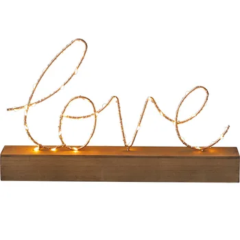 

Nordic Romantic LOVE Star Lights Alphabet Letter Decoration Creative Metal Crafts Night Light Home Decoration Accessories Modern