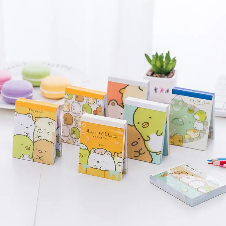 

12 pcs/lot Sumikko Gurashi Cartoon DIY Soft Cover Mini Notebook Diary Pocket Notepad Promotional Gift Stationery