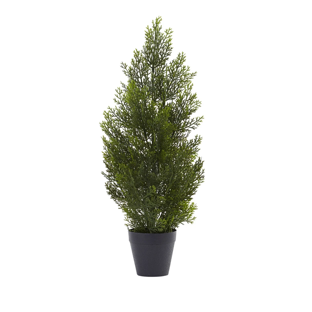 Nearly Natural Home Decor 2' Mini Cedar Pine Tree (Indoor/Outdoor)