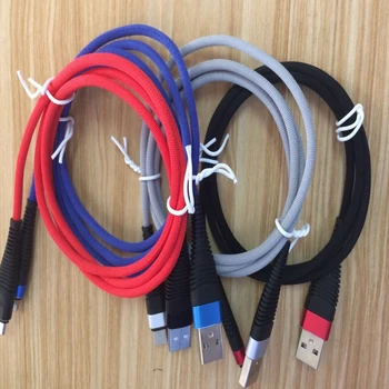 

100pcs/lot 1M 2M Micro USB Cable 2A Fast Charging Data Sync cable cord for Samsung s6 s7 Xiaomi HTC Android