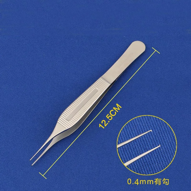 Эдисон Скорпион двойной хирургический инструмент для век пластиковый пинцет тонкой нержавеющей стали инструмент прямой крючок
