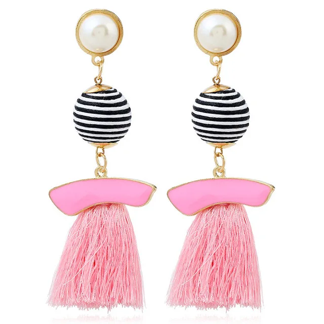Welback-fashion-jewelry-figure-bohemia-ethnic-style-Enamel-freshwater-pearl-charm-ball-long-drop-tassels-earrings.jpg_640x640 (2)