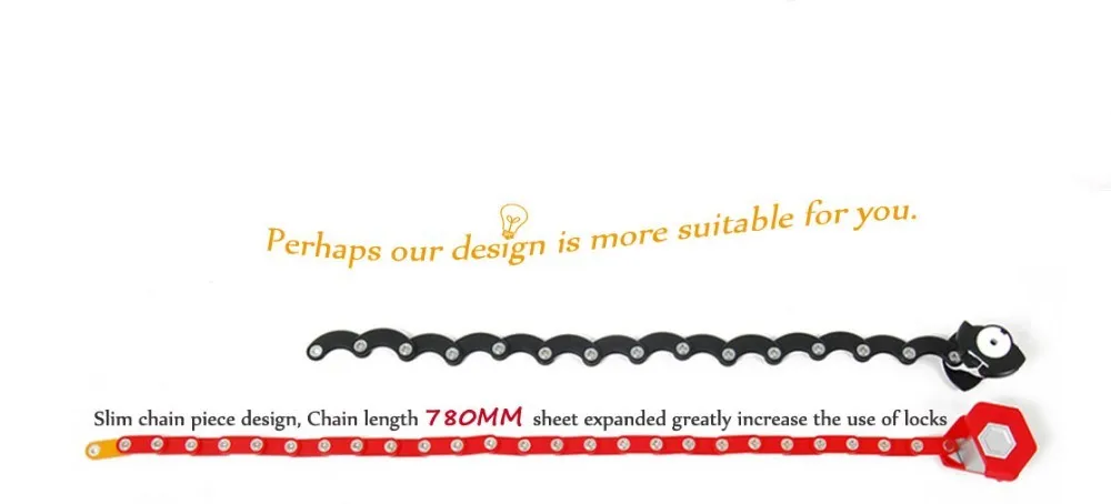 Велосипедный замок велосипед Противоугонный мини складной цепной замок складной-замки велосипедные Гамбург-замки, детали велосипеда аксессуары