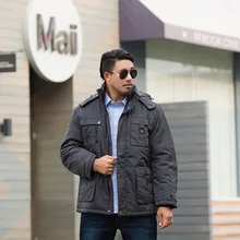 Новое поступление модные зимние лишних метров стеганая одежда Для мужчин пальто свободные теплая одежда Повседневное толстые большой плюс Размеры 3XL 4XL 5XL 6XL