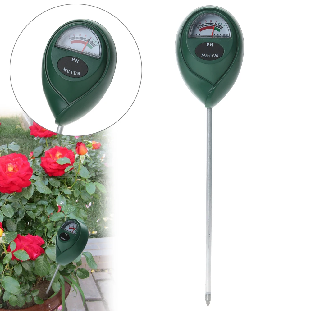 Soil PH Meter Soil Moisture Meter PH Tester for Plants Crops Flowers Vegetable Solid Quality