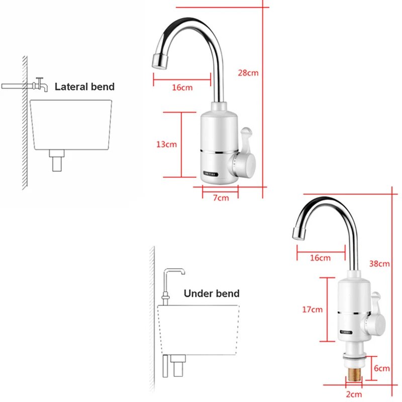 Электрический мгновенный нагреватель воды, кран для воды, быстрый нагреватель, раковина, безрезервуарный кухонный душ, водонагреватель, кран, нагрев потока