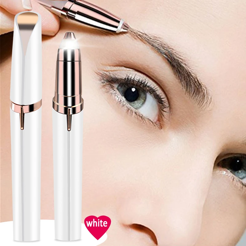 

Electric Face Eyebrow Hair Remover Epilator Mini Eyebrow Shaver Razor Instant Painless Portable Epilator Shaving Eyebrow Trimme