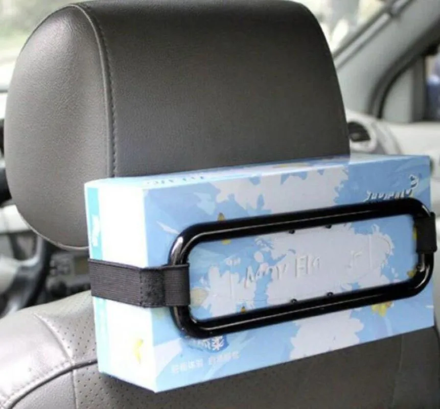 Автомобильный солнцезащитный козырек коробки для бумажных салфеток держатель для салфеток Автоматическая спинка для сиденья зажим Кронштейн автомобильные аксессуары