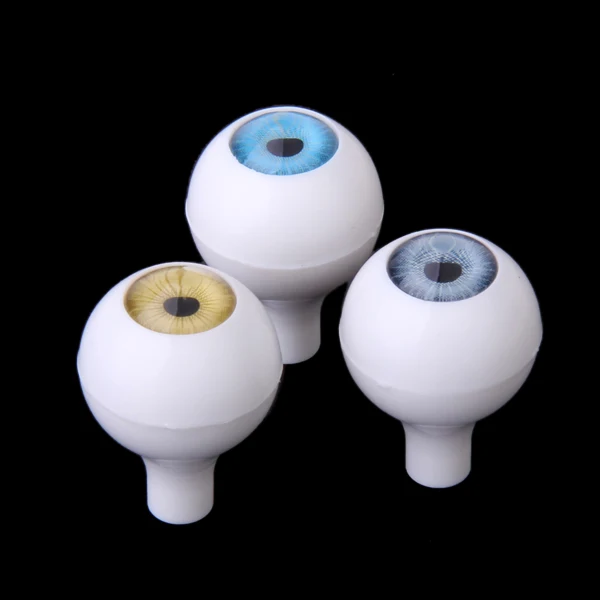 8 PCS 12mm Round Acrylic Doll Bear Animal Craft Plastic Eyes Eyeball Apparel Sewing DIY Craft Supplies