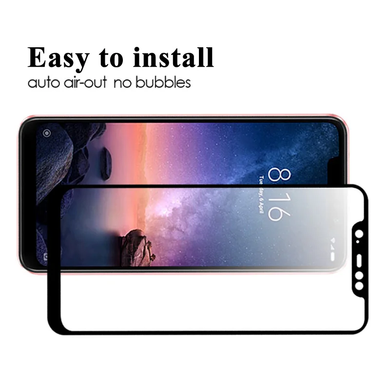 Redmi Note 6 Pro закаленное стекло для Xiaomi 6pro Redme 5 Защита экрана 7 защитный Note6 Ksiomi 5pro Armor