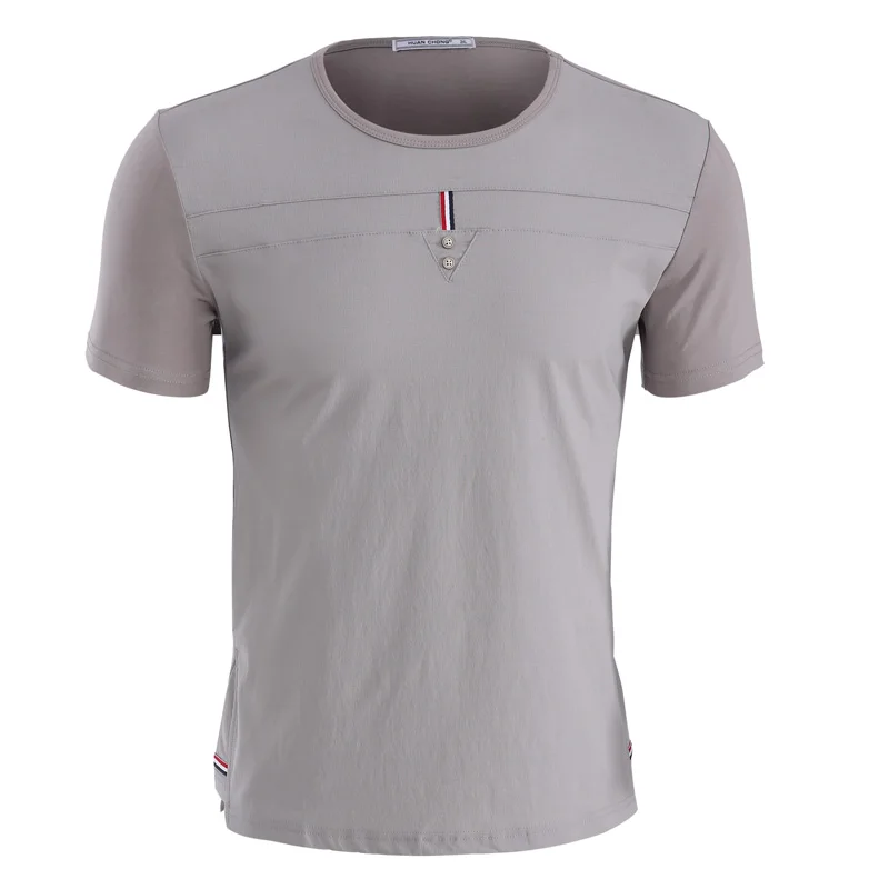

Jeetoo T-Shirt Men 2018 New Arrival Summer Fashion Casual Short-sleeved Slim Men T-shirt Cotton Casual T-shirts Tops Tees XL-4XL