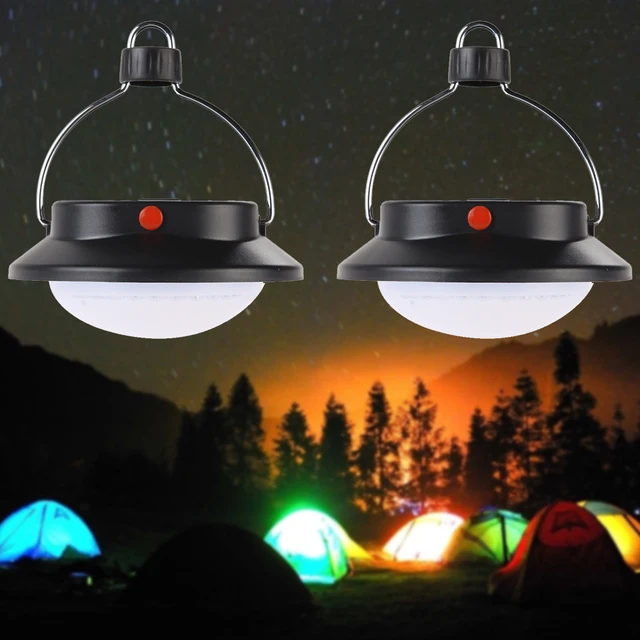 2pcs Ultra Bright 60led Camping Tent Light Rechargeable 3 Modes 2pcs Ultra Bright 60led Camping Tent Light Rechargeable 3 Modes Outdoor Portable Lights Hiking Fishing