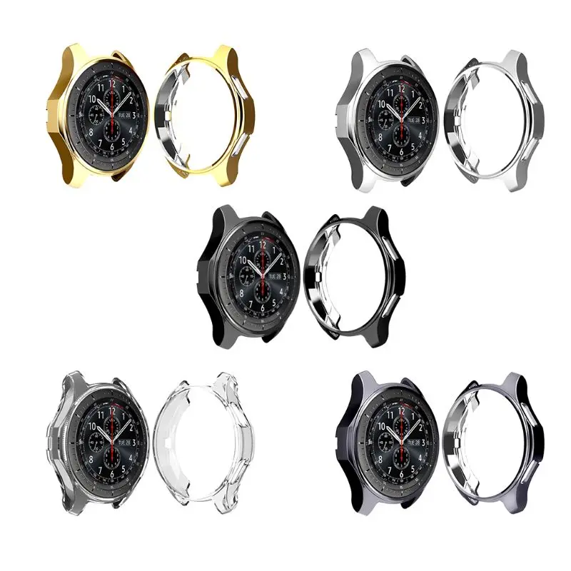 

42mm Plating TPU Scratch Resist Frame Protective Cover Shell