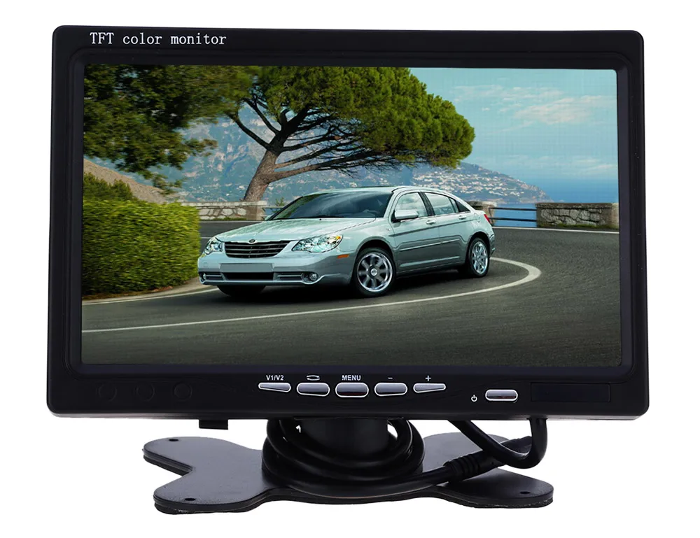 XM722T 7 Inch Car Headrest Displayer 234 x 480 TFT LCD Screen Monitor