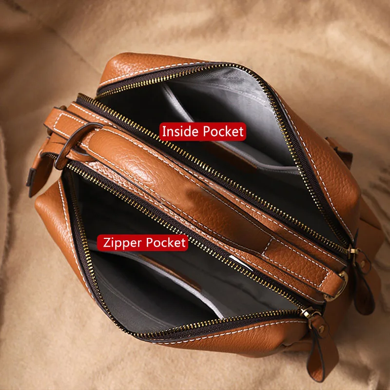 YAGELI Брендовые женские сумки через плечо из натуральной кожи, роскошные брендовые дизайнерские сумки через плечо для женщин, женские кожаные сумки