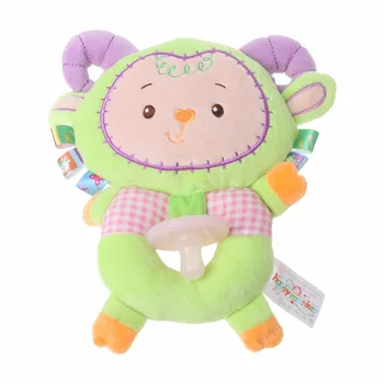 

Baby Pacifier Silicone With Plush Toy Animal BPA Free Soft Nipple Newborn Infant
