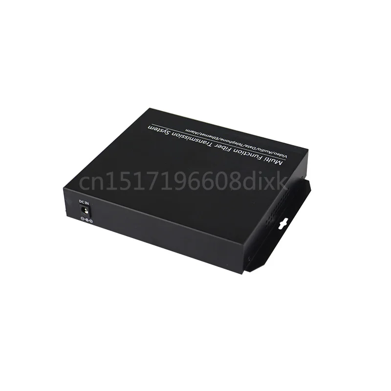 Voice fxs/fxo pots fiber multiplexer 8 rj11 ports