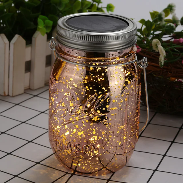 Jar Lamp Firefly Lights 10 Led Solar Ed Lovely Creative Wedding Jar Lamp Firefly Lights 10 Led Solar Ed Lovely Creative Wedding Courtyard Lighting Strings Outdoor Jam Light