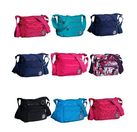 

2016 J- Bhagavad pink waterproof nylon shoulder bag Messenger bag clutch kipple casual female student Messenger bag 11 colors
