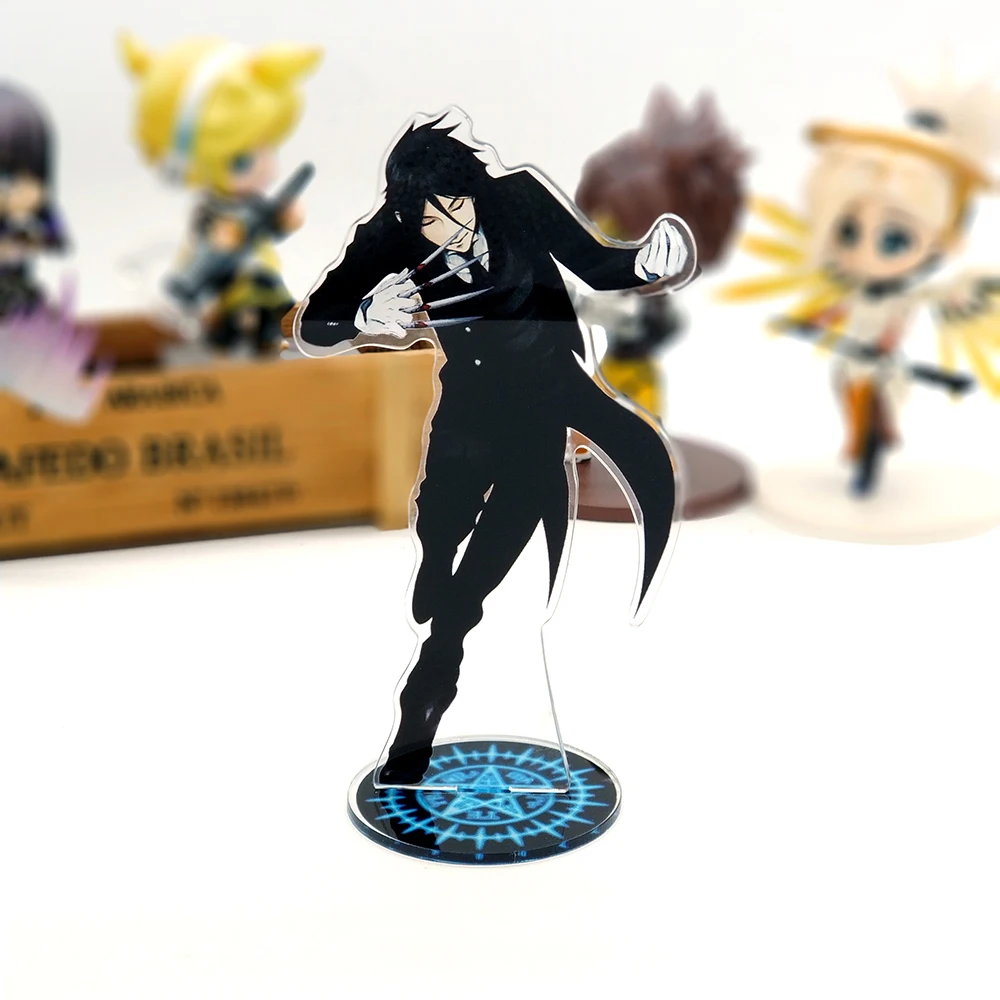 Love Thank You Black Butler Sebastian Ciel фигурка на акриловой подставке модель двухсторонняя