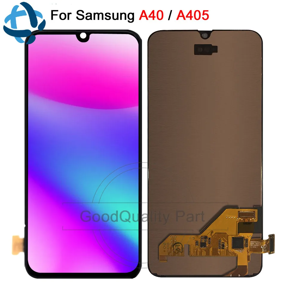 

Super AMOMLED LCD For Samsung A40 2019 A405 LCD A40 lcd For Samsung A40 A405 A405F/DS LCD Screen Touch Digitizer Assembly