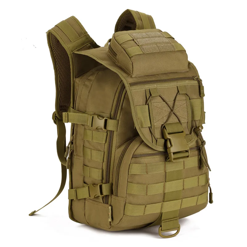 

40L Military Tactical Assault Pack Backpack Army Molle Waterproof Bug Out Bag Small Rucksack Outdoor Hiking Camping Hunting Bag