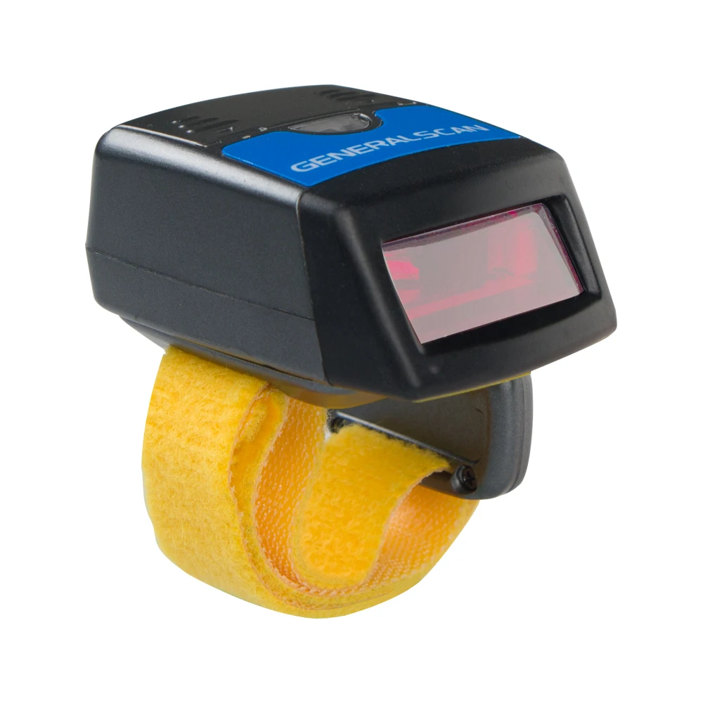 Generalscan gs R1000BT-PRO 1d الليزر البسيطة bt لمسافات أطول المسح حلقة شارة AB1000 ماسح الباركود مع اللاسلكية