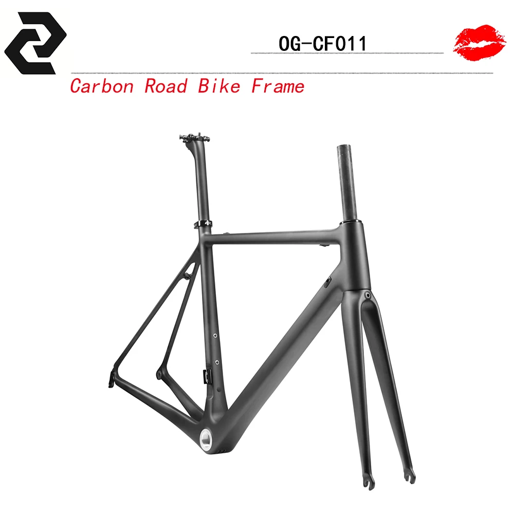 NEW 2017 T1000 UD full carbon road frame bike racing bicycle frameset Accept custom logo matte size 48/50/52/54/56/58/60cm