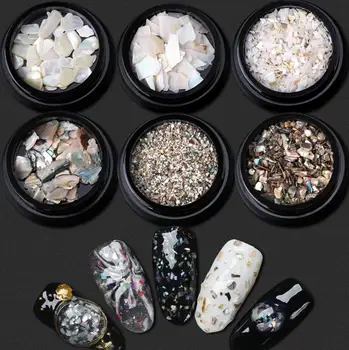 

5 Boxes Mini Shell Beads Sequins For Jewelry Epoxy Resin Fillers DIY Making Nail Art Decoration Good For Any DIY Project