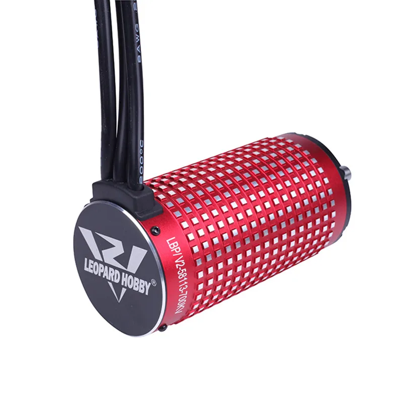 

58113 Leopard Hobby LBP58113 V2 brushless inrunner 1050KV 700KV 530KV 4-pole sensorless motor for large scale 1/5 RC cars