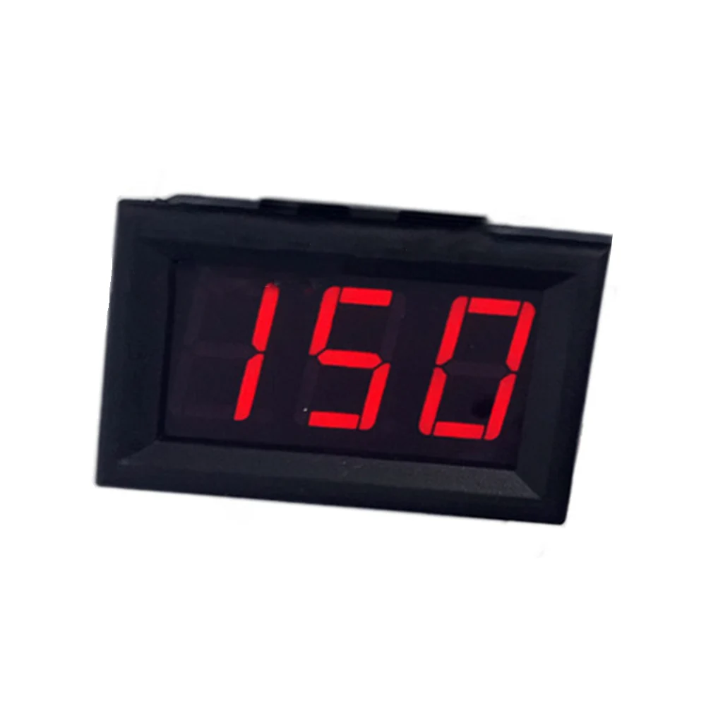 

High quality 12V120V 150V Digital Voltmeter Motorcycle Voltmeter Voltage Panel Meter For Electromobile Motorcycle Car
