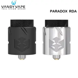 Оригинальный Vandy Vape парадокс RDA танк 1,5 мл с 810/510/PEI капельный наконечник VandyVape DIY RDA распылитель для электронной сигареты коробка Vape