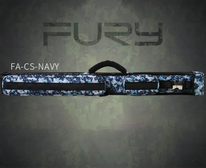 Чехол Fury Cue FA-CS Series Профессиональный чехол для переноски 2 цвета вариант 2 задницы 3 вала прочные аксессуары для бильярда палка чехол s - Цвет: Blue