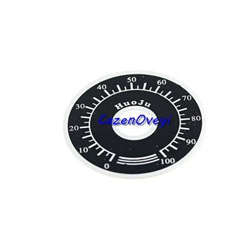 

10pcs/lot 0-100 WTH118 potentiometer knob scale digital scale can be equipped with WX112 TOPVR In Stock