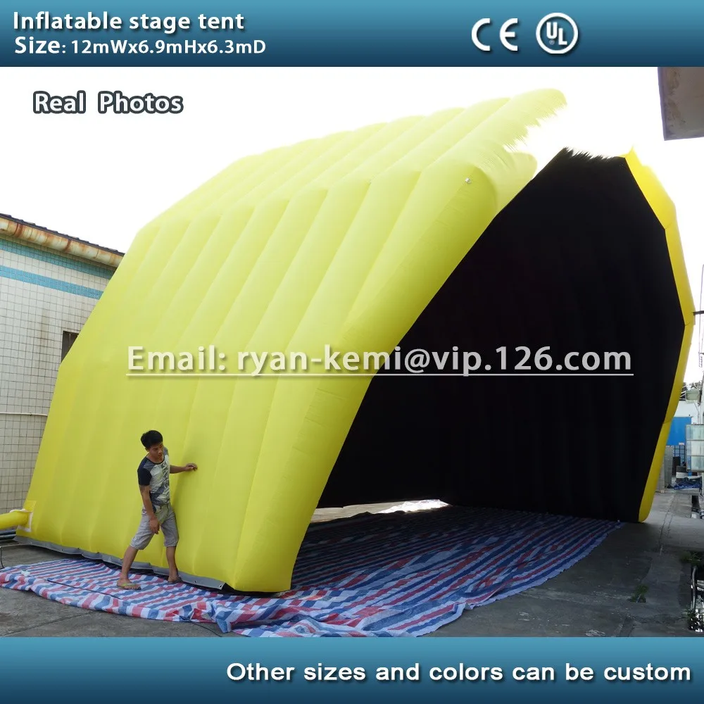 12m inflatable stage tent
