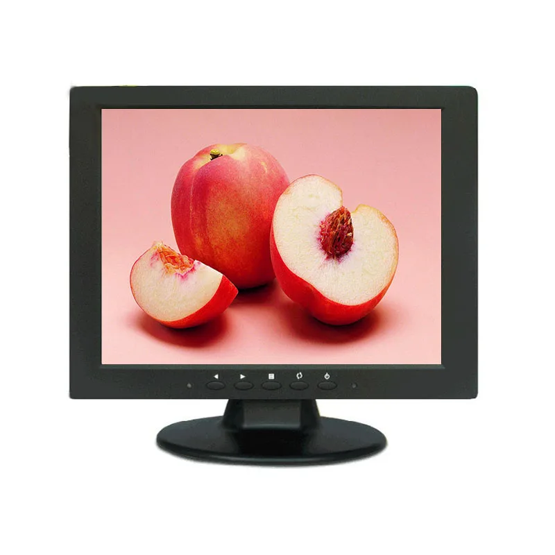 10.4-inch POS LCD Display with VGA Input 800 x 600 cheap small lcd monitor desktop monitor with AV/BNC/VGA/HDMI/USB interface