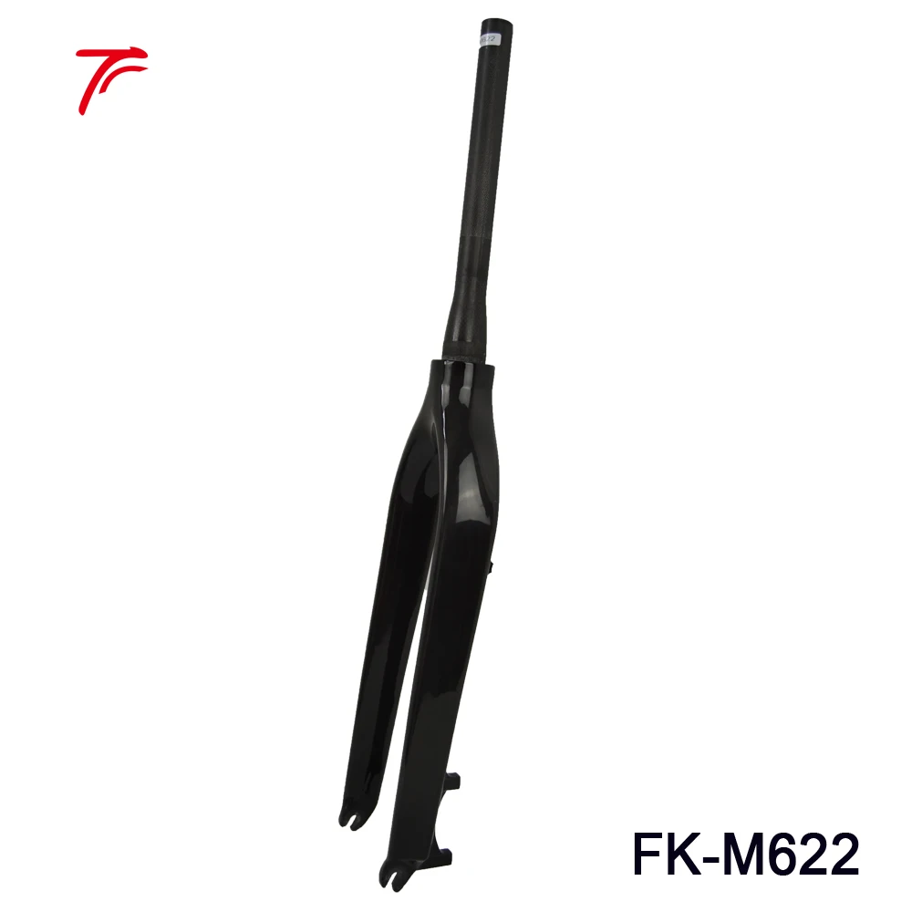 TOPMOST full carbon rigid 26 inch bicycle fork mountain bike fork 26er MTB bicycle fork free shipping FK-M622