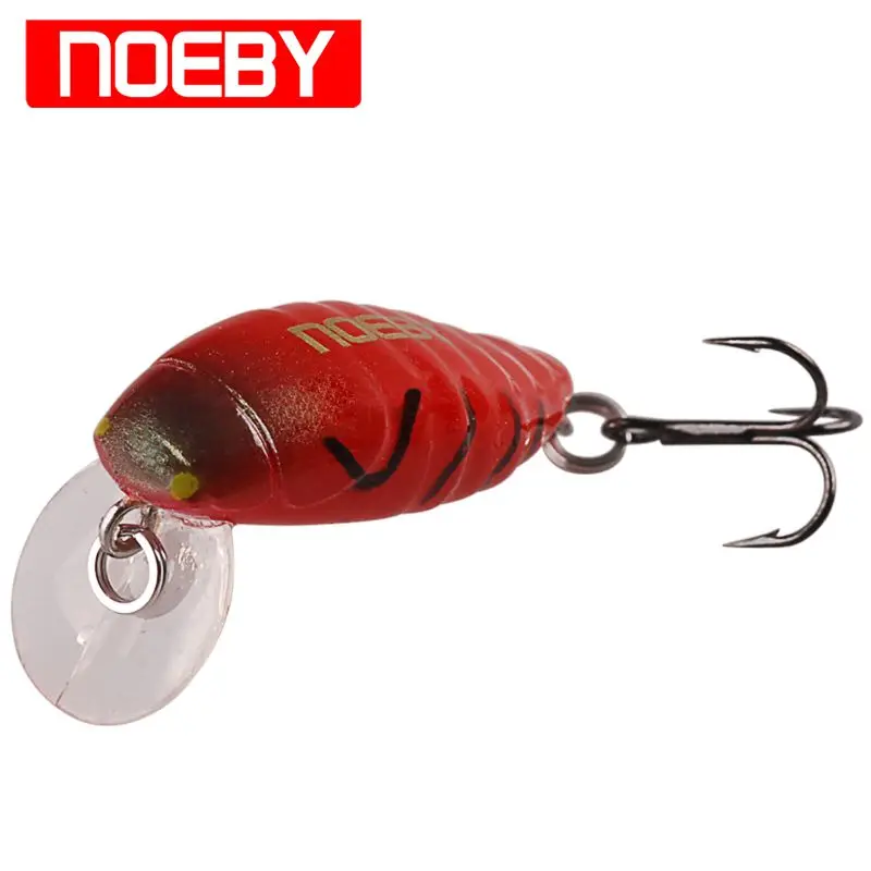 

NOEBY Minnow Hard Fishing Baits 28mm/2g Floating Wobblers Isca Artificial Leurre Crankbait Bass Carp Ice Winner Fishing Tackle