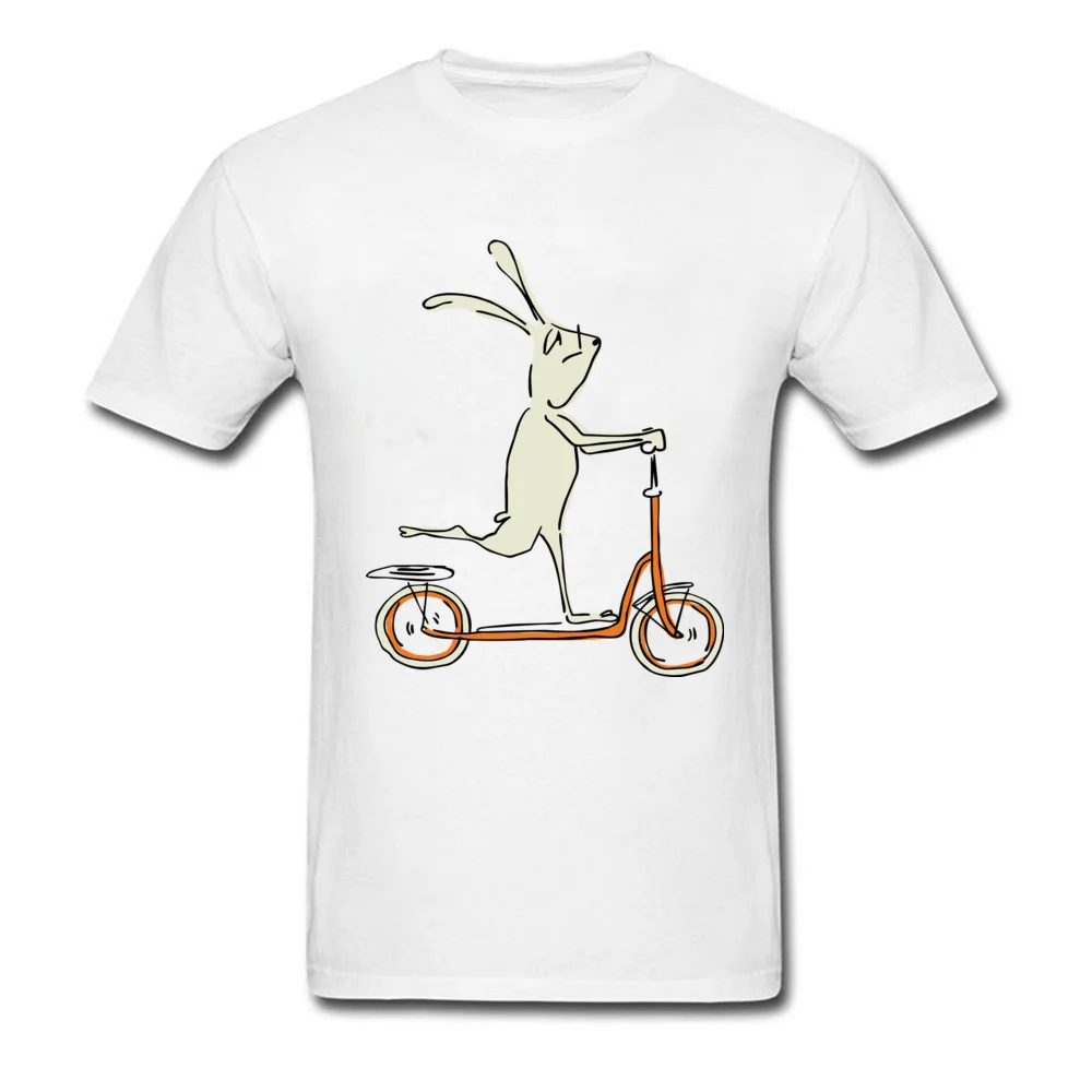 Mens T-shirts Scooter Family Tops T Shirt Cotton Round Collar Short Sleeve Funny Tees Summer Autumn Wholesale Scooter white