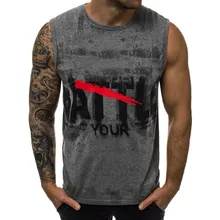 Мужские С буквенным принтом, майка, спортивный жилет в полоску, большой открытый мужской жилет, спортивная одежда, майки для мужчин, бодибилдинг