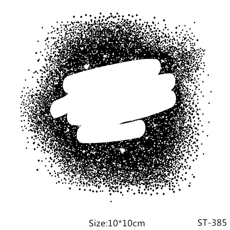 

AZSG Sand Painting Clear Stamps/Seals For DIY Scrapbooking/Card Making/Album Decorative Silicone Stamp Crafts