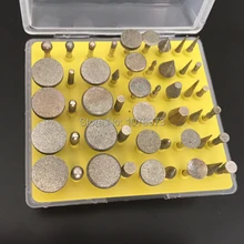 Алмазные стоматологические боры из 50 шт. инструмент для полировки ювелирных изделий набор алмазных боров