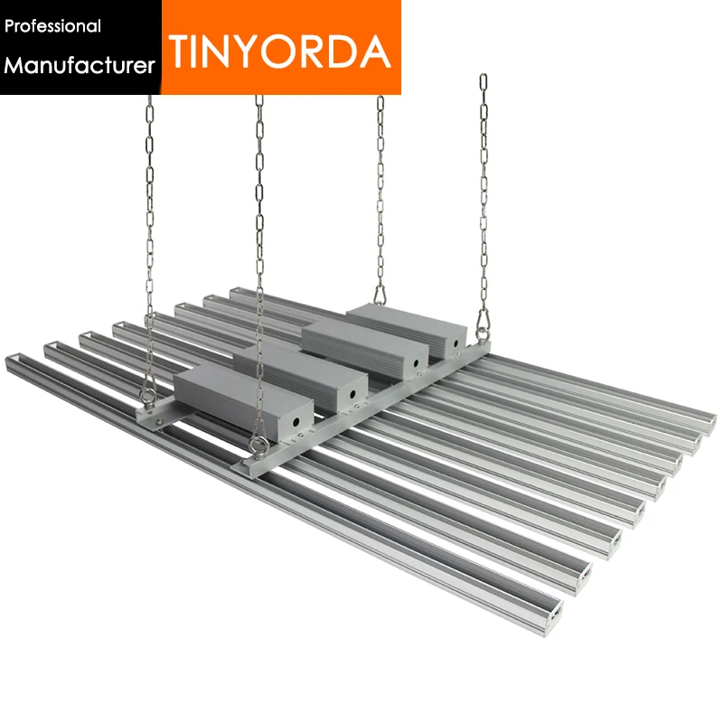 

Tinyorda TGL3526B 8 in 1 (1M Length) 480W Led Grow Light Housing Indoor Planting Light Profile [Professional Manufacturer]