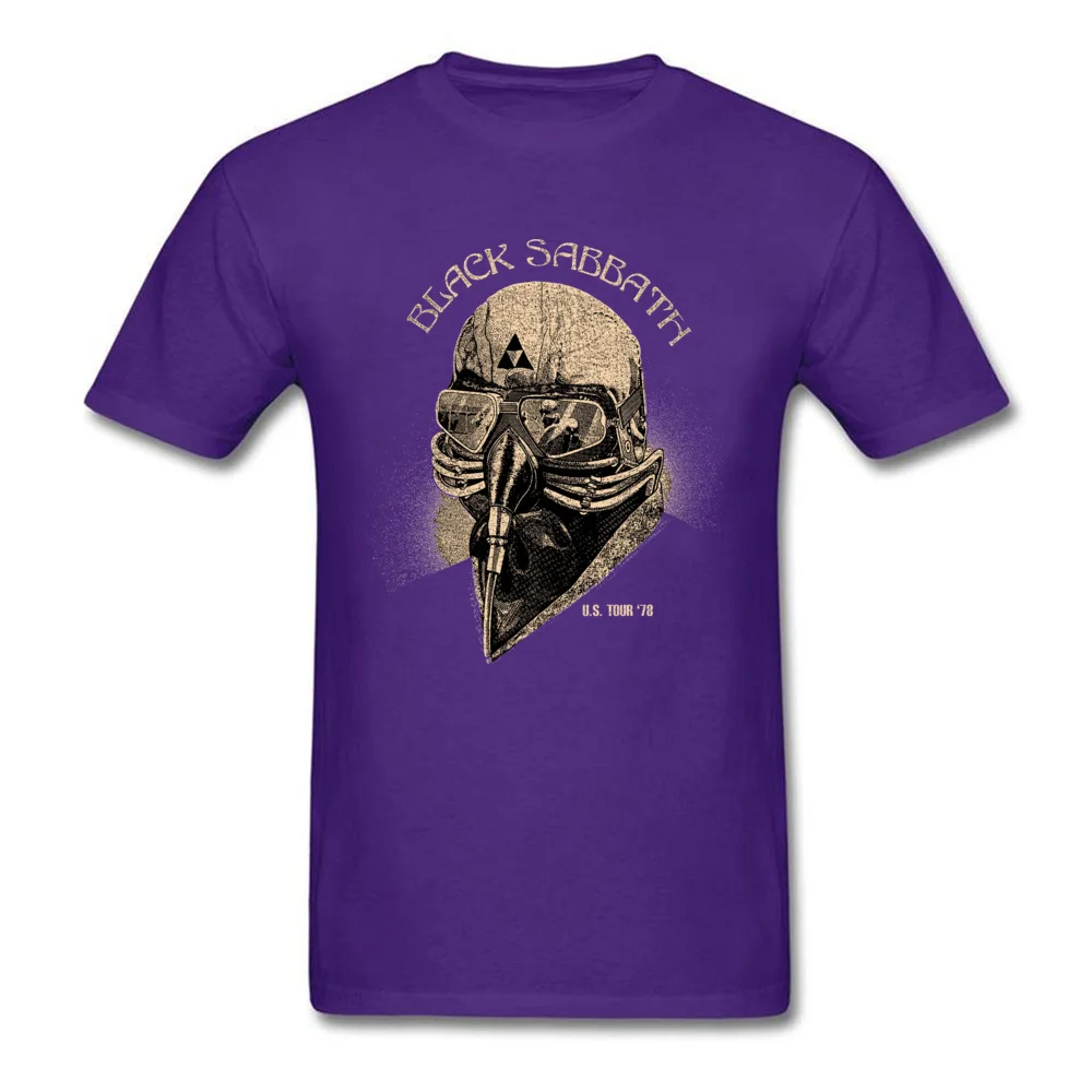 Мужские топы Black Sabbath, уличная Мужская футболка, противогаз, футболка, принт, винтажные футболки, Ретро дизайн, одежда для взрослых, хлопок