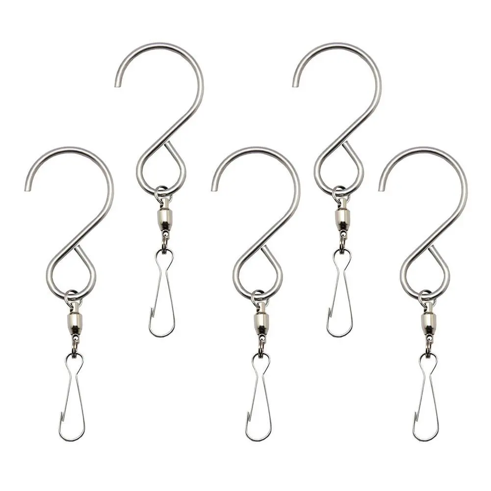 

Spinning Swivel S-Hooks For LED Solar Color Changing Wind Chimes s hooks