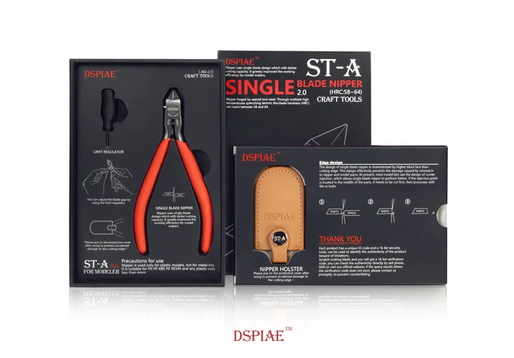 

Modeling Tools DSPIAE ST-A Single Blade Nipper 2.0