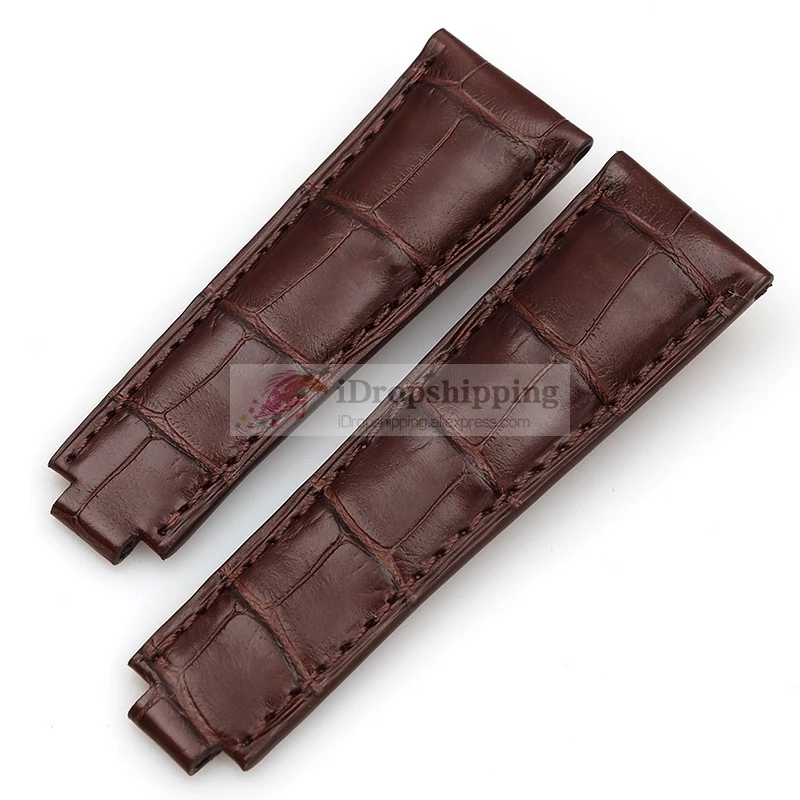 

Customized Watch Strap Crocodile Watchbands Handmade for You Custom Replacement Luxury Alligator Watch Band EE08 for Rolex