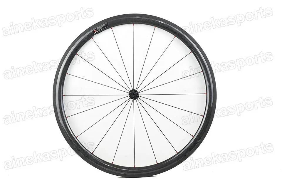 Clearance 700C 38mm Carbon Wheels with 20.5mm/23mm/25mm wide Clincher Tubular Tubeless carbon wheels Bitex R13/ Powerway R13 bicycle hub 3