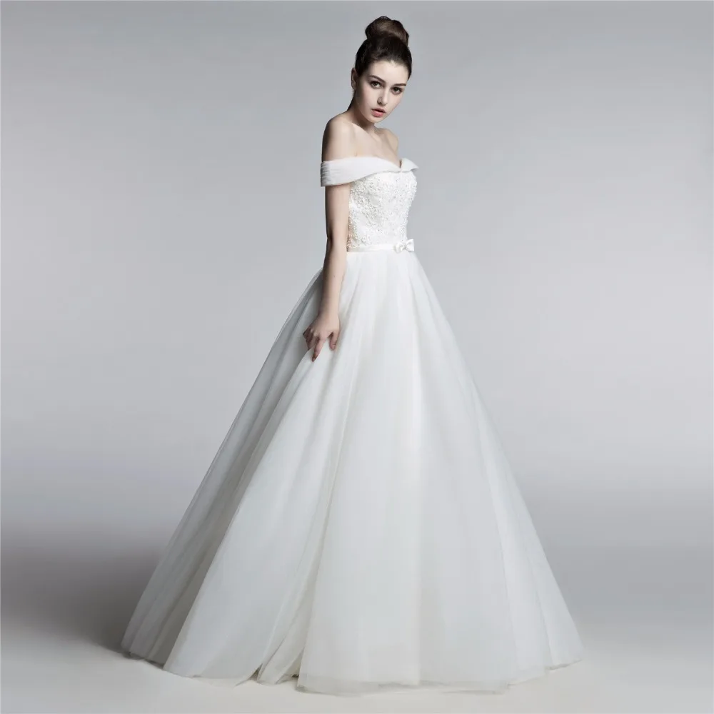 Modest-Off-The-Shoulder-Wedding-Dresses-Plus-Size-2017-Robe-De-Mariee-A-Line-Tulle-Fat (1)